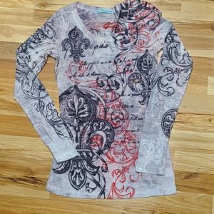 Maurices Burnout Top